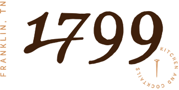 1799 Restaurant and Bar Logo.