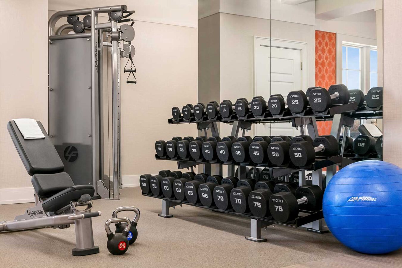 Fitness Center at the Harpeth Hotel in Franklin, TN